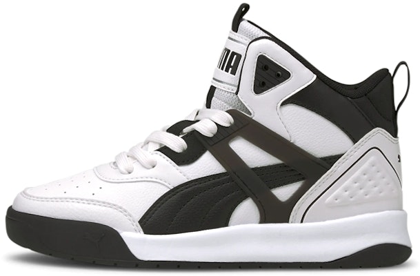(Preschool) Puma Backcourt Mid 'Black White' 374411-04 Buy (Preschool) Puma Backcourt Mid 'Black White' 374411-04