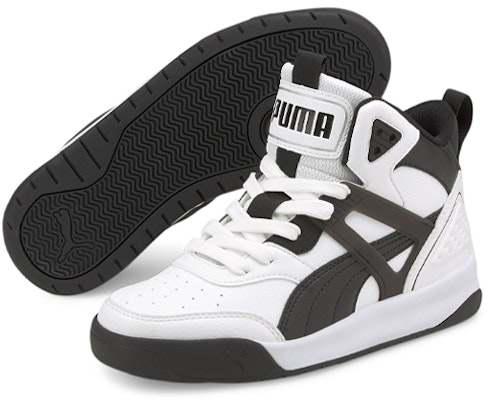(PS) Puma Backcourt Mid 'Hitam Putih' 374411-04 Lookbook (PS) Puma Backcourt Mid 'Hitam Putih' 374411-04