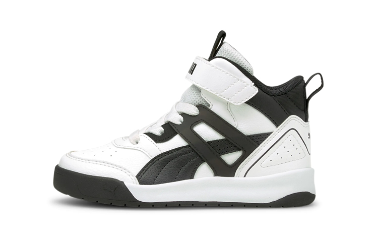 (Preschool) Puma Backcourt Mid 'White' 374410-04
