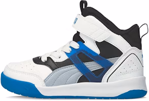 (Preschool) Puma Backcourt Mid 'White Black Blue' 374410-09 (Preschool) Puma Backcourt Mid 'White Black Blue' 374410-09