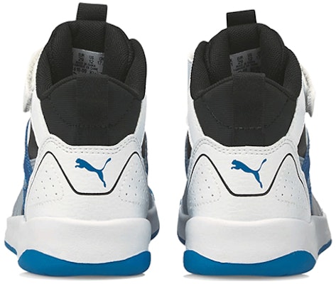 (Preschool) Puma Backcourt Mid 'White Black Blue' 374410-09 Shop (Preschool) Puma Backcourt Mid 'White Black Blue' 374410-09