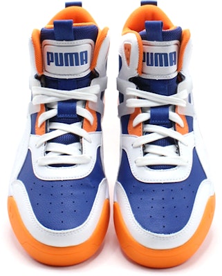 (PS) Puma Backcourt Mid 'Putih Biru Jingga' 374411-02 Lookbook (PS) Puma Backcourt Mid 'Putih Biru Jingga' 374411-02