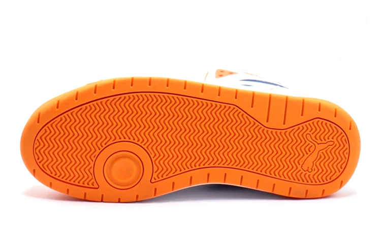 Purchase (Preschool) Puma Backcourt Mid 'White Blue Orange' 374411-02