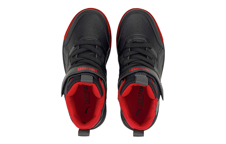 Lookbook (PS) Puma Backcourt Mid Ac/Rot ''Schwarz'' Herren Sneaker 374410-03
