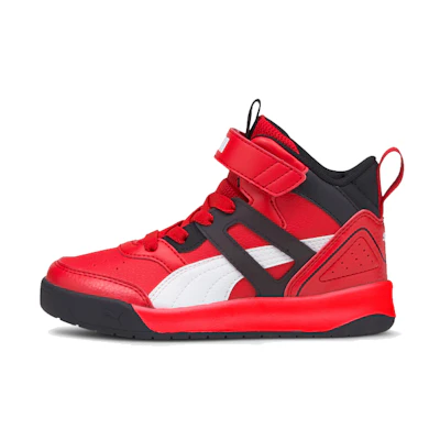(PS) Puma Backcourt Mid Ac Slip On 'Red Black White'