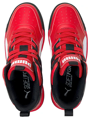 (PS) Puma Backcourt Mid Midden-hoge Sneakers Rood 374411-05 Lookbook (PS) Puma Backcourt Mid Midden-hoge Sneakers Rood 374411-05