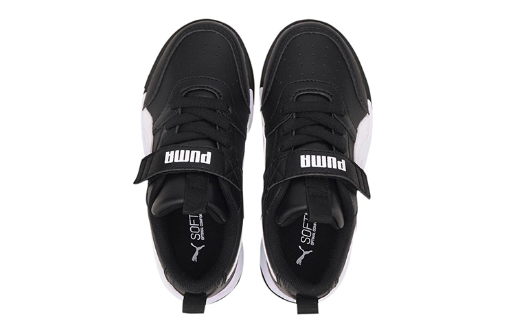 Lookbook (Preschool) Puma Backcourt Sl Ac Black/ 'White' 374407-01