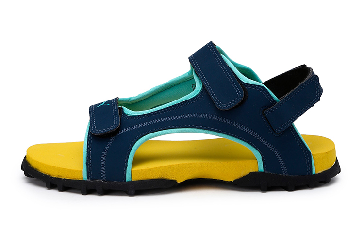 (Preschool) Puma Bambi Ps Idp Sandles K Blue/Green/Yellow 339839-04