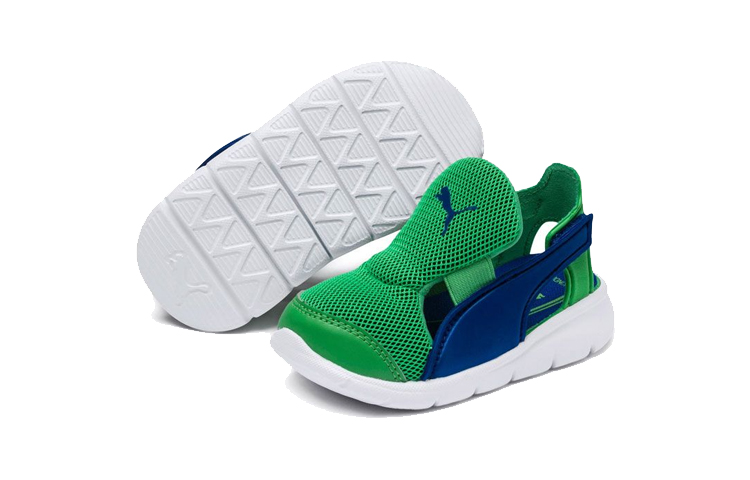 Shop (Preschool) Puma Bao 3 Open Sandal Green 190698-03