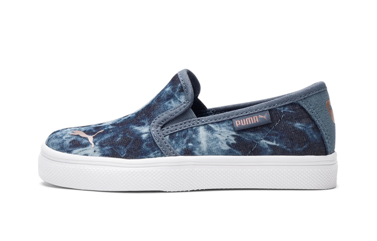 (Preschool) Puma Bari Slip-On 'Textile Blue' 383958-01