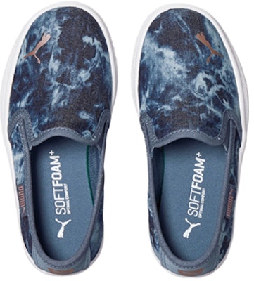 (Preschool) Puma Bari Slip-On 'Textile Blue' 383958-01 Lookbook (Preschool) Puma Bari Slip-On 'Textile Blue' 383958-01