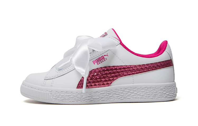 Buy (PS) Puma Basket 'Heart Coated Glam' Mujer zapatillas brillantes 368975-01