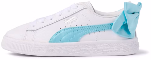 (Preschool) Puma Basket Bow AC 'White Blue' 367322-03 (Preschool) Puma Basket Bow AC 'White Blue' 367322-03