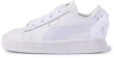 (Preschool) Puma Basket Bow AC 'White Bow' 367322-01 (Preschool) Puma Basket Bow AC 'White Bow' 367322-01