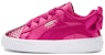 (PS) Puma Basket Bow Coated Glam AC Kasut Wanita Merah Jambu 368984-02