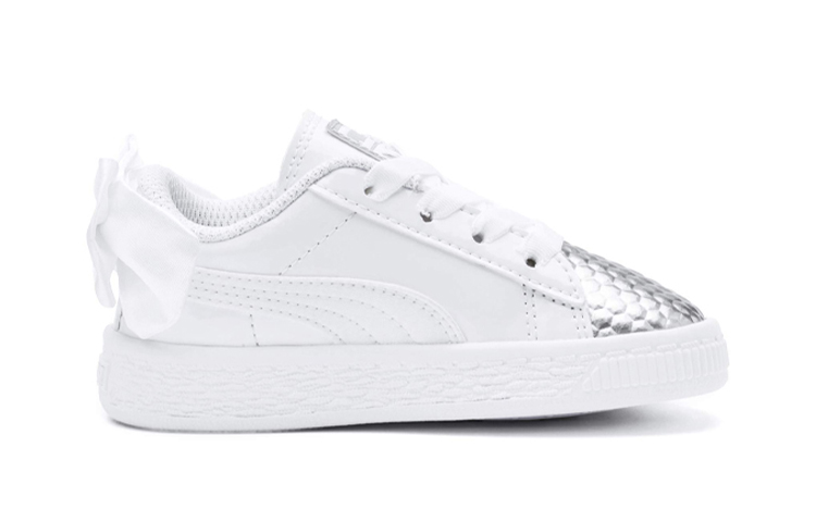 Order (PS) Puma Basket Bow Coated Glam AC Kasut Putih 368984-01