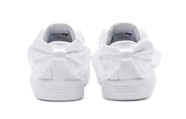 Shop (PS) Puma Basket Bow Coated Glam AC Kasut Putih 368984-01