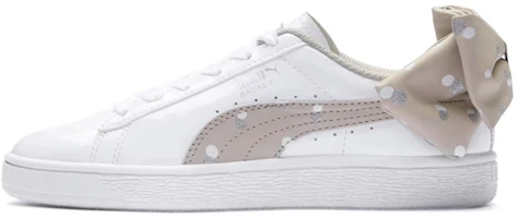 (Preschool) Puma Basket Bow Dots Jr 'White' 368980-03 (Preschool) Puma Basket Bow Dots Jr 'White' 368980-03
