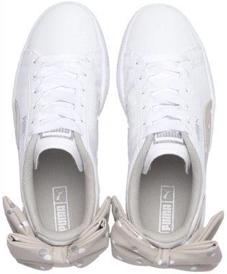 (PS) 彪马 Basket Bow Dots Jr白色童鞋 368980-03 Lookbook (PS) 彪马 Basket Bow Dots Jr白色童鞋 368980-03