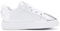 Order (PS) Puma Basket Bow Coated Glam AC Kasut Putih 368984-01