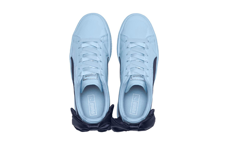 Shop (PS) Puma Basket Bow Patent 'Blue Bow' Sepatu Wanita 367621-01