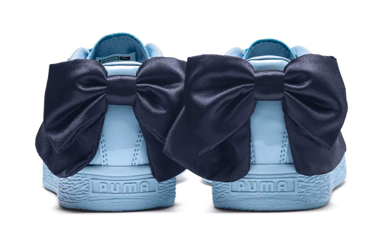 Purchase (PS) Puma Basket Bow Patent 'Blue Bow' Sepatu Wanita 367621-01