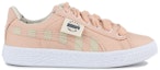 Order (PS) Puma Basket Canvas 'Time 4 Change - Pink Sand' - Kasut Kanvas Warna Pink Sand. 371756-01