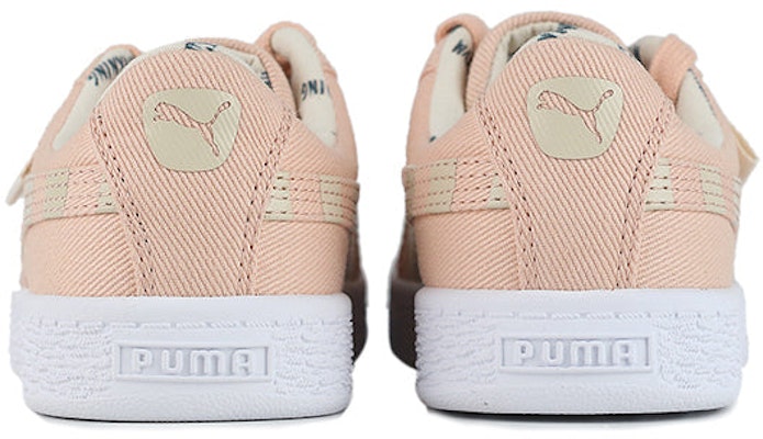 (Preschool) Puma Basket Canvas 'TIme 4 Change - Pink Sand' 371756-01 Shop (Preschool) Puma Basket Canvas 'TIme 4 Change - Pink Sand' 371756-01