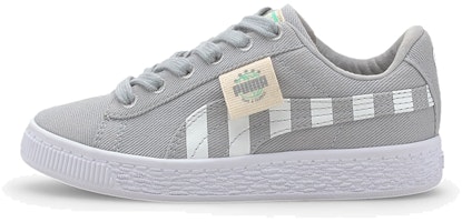(Preschool) Puma Basket Canvas Little 'TIme 4 Change - High Rise' 371756-03 (Preschool) Puma Basket Canvas Little 'TIme 4 Change - High Rise' 371756-03