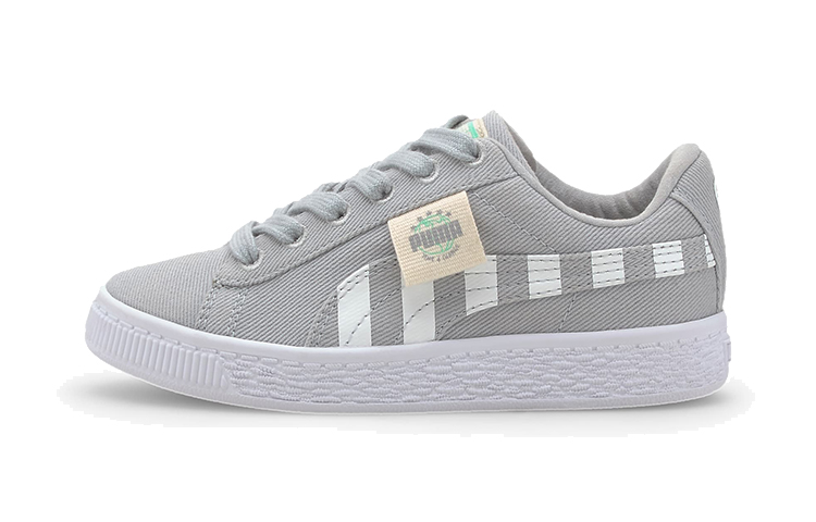 (Preschool) Puma Basket Canvas Little 'TIme 4 Change - High Rise' 371756-03