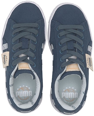(Preschool) Puma Basket Canvas Little 'TIme 4 Change - Dark Denim' 371756-02 Lookbook (Preschool) Puma Basket Canvas Little 'TIme 4 Change - Dark Denim' 371756-02