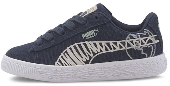 (PS) Puma Basket Canvas Anak 'Time 4 Change - Peacoat' Musim Dingin 374301-02 Buy (PS) Puma Basket Canvas Anak 'Time 4 Change - Peacoat' Musim Dingin 374301-02