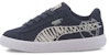(PS) Puma Basket Kanvas Musim Sejuk Anak "Masa untuk Berubah - Peacoat" 374301-02