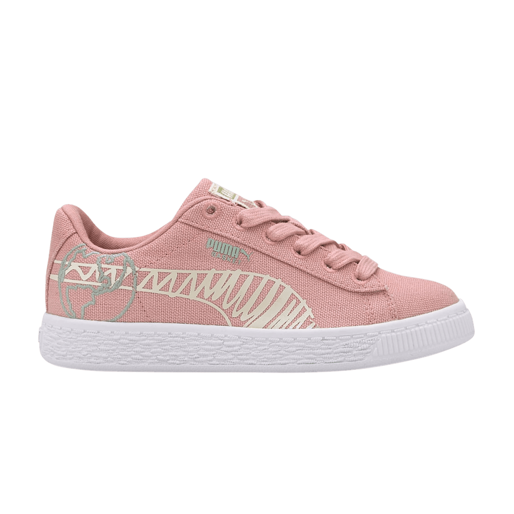 Buy (PS) Puma Basket Canvas Invierno Niño 'Time 4 Change - Rosa Nupcial' 374301-01