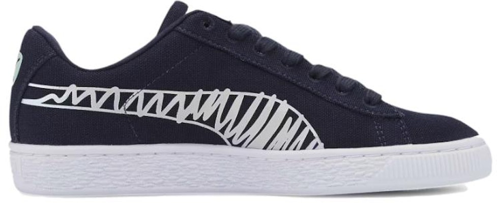 (PS) Puma Basket Canvas Anak 'Time 4 Change - Peacoat' Musim Dingin 374301-02 Order (PS) Puma Basket Canvas Anak 'Time 4 Change - Peacoat' Musim Dingin 374301-02