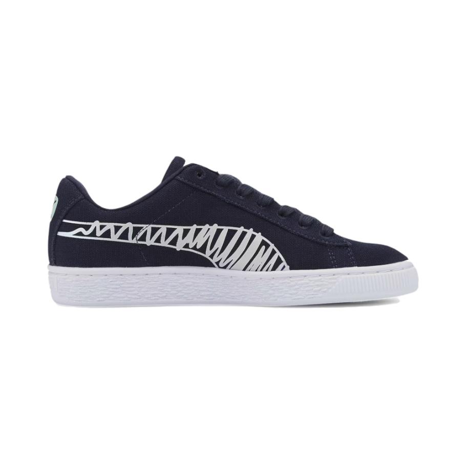 Order (PS) Puma Basket Canvas Winter Kinder ''Time 4 Change - Peacoat'' 374301-02