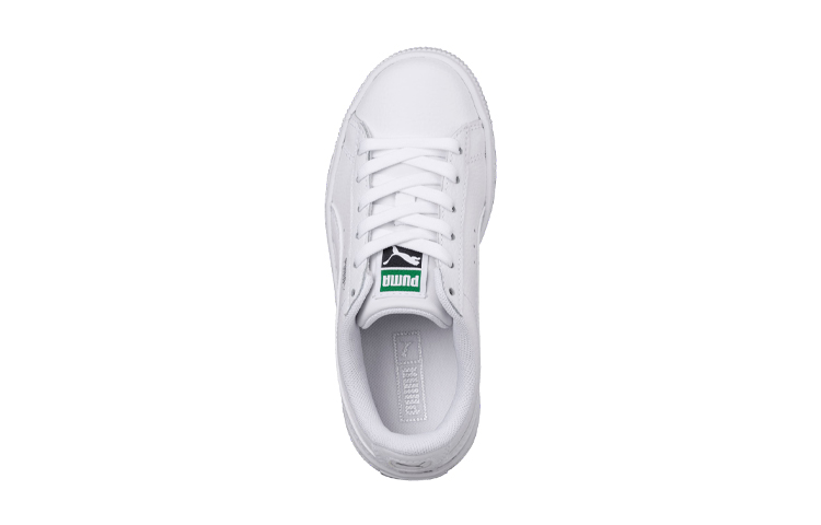 (PS) Puma Basket Classic Kid's Trainers White 圖 3