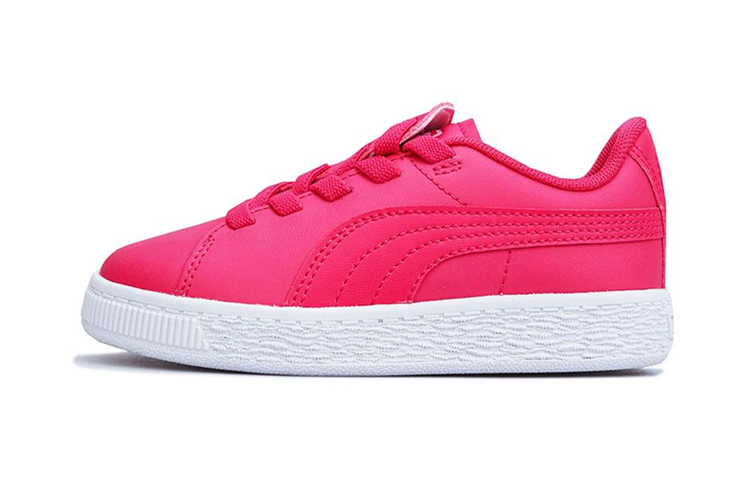 (Preschool) Puma Basket Crush 'Glitter Hearts Pink' 369671-01