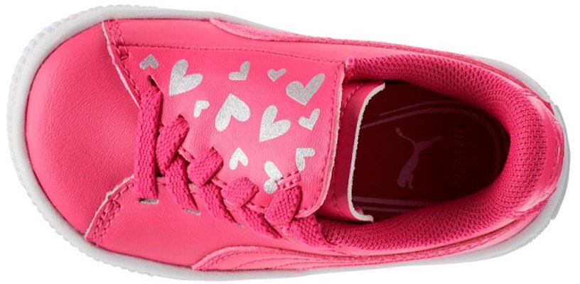 (PS) Puma Basket Crush 'Hati Berkilau Merah Muda' 369671-01 Shop (PS) Puma Basket Crush 'Hati Berkilau Merah Muda' 369671-01