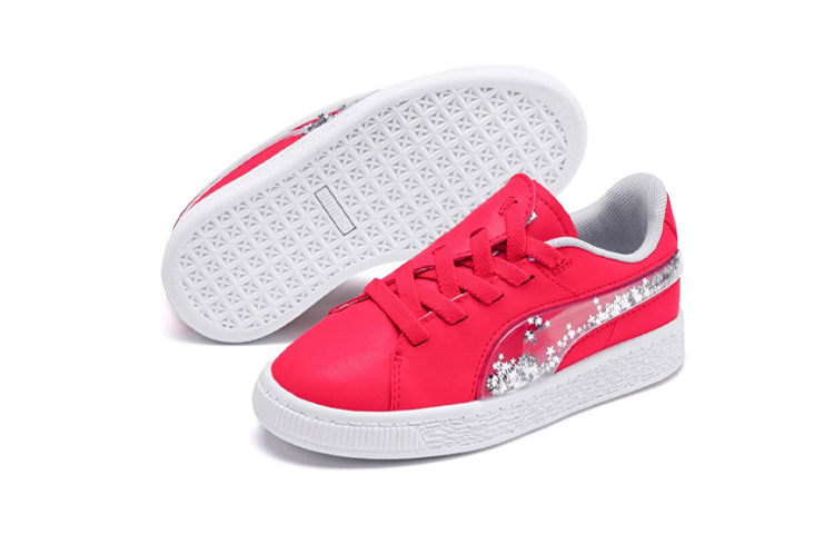Lookbook (PS) Puma Basket Crush ''Glory Pink Zilver'' 370031-01