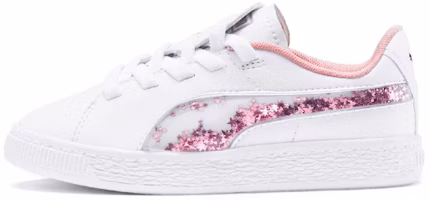 (Preschool) Puma Basket Crush 'Glory White' 370031-02 (Preschool) Puma Basket Crush 'Glory White' 370031-02