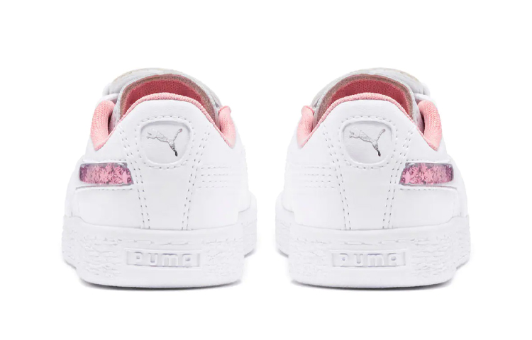 Lookbook (PS) Puma Basket Crush ''Glory White'' Sneakers 370031-02