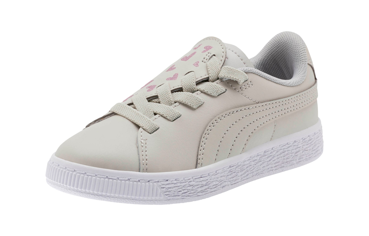 Lookbook (PS) Puma Basket Crush AC ''Glitter Hearts - Grijs'' 369671-02