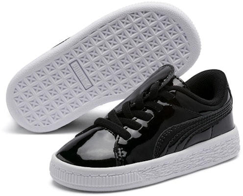 (PS) Puma Basket Crush Patent AC 'Hitam Kasual Sederhana' 369675-03 Lookbook (PS) Puma Basket Crush Patent AC 'Hitam Kasual Sederhana' 369675-03