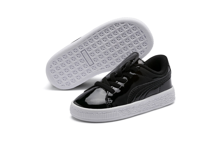 Lookbook (PS) Puma Basket Crush Patent AC ''Einfach Lässig Schwarz'' 369675-03