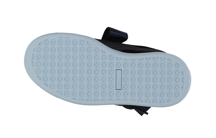 (PS) Puma Basket Heart Velor Ps Leisure Board Shoes Blue 圖 5