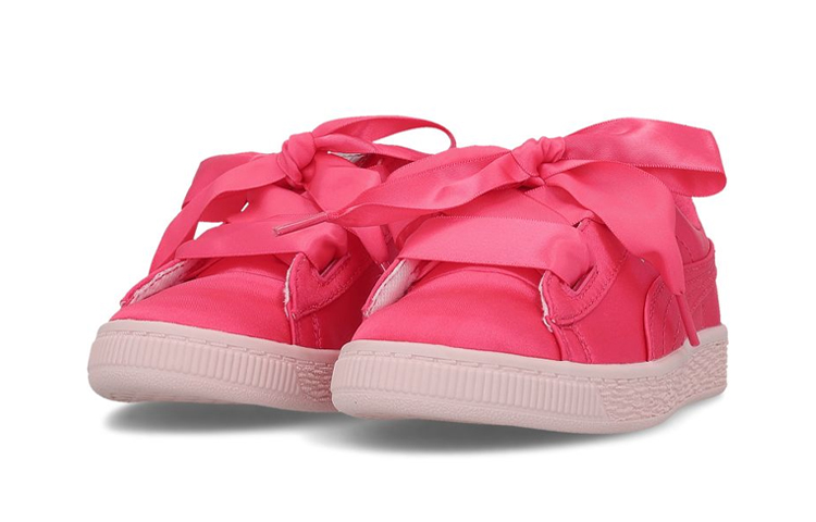 (PS) Puma Basket Heart Tween Ps Sneakers Pink 圖 3