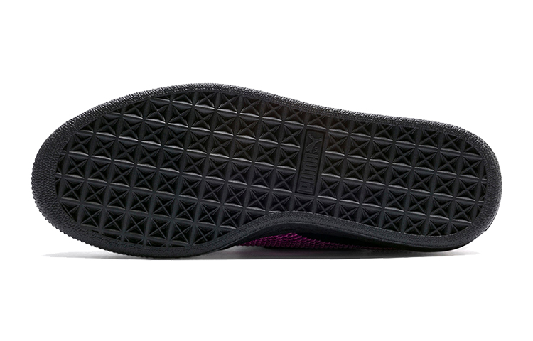 (PS) Puma Basket Heart Bling K Shoes Black/Purple 圖 6