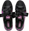 Lookbook (PS) Puma Basket Heart Bling K Schuhe Schwarz/Lila 366847-01