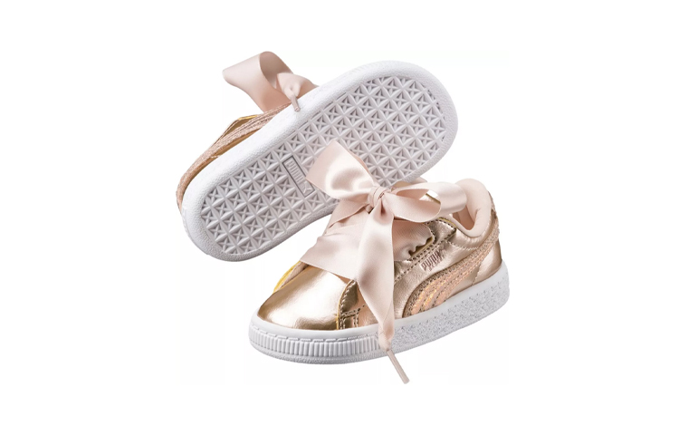Details for (PS) Puma Basket Heart Lunar Lux 'Krim Tan' 365994-02